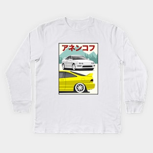 Honda Integra Kids Long Sleeve T-Shirt